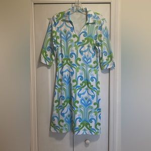J. McLaughlin patterned dress, size XS